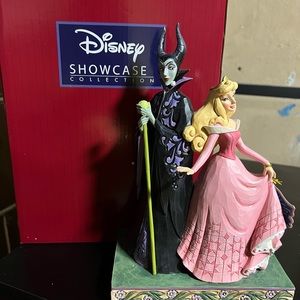 Aurora and maleficent figurine for sale Jim shore